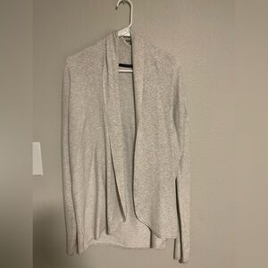 Women light grey cardigan